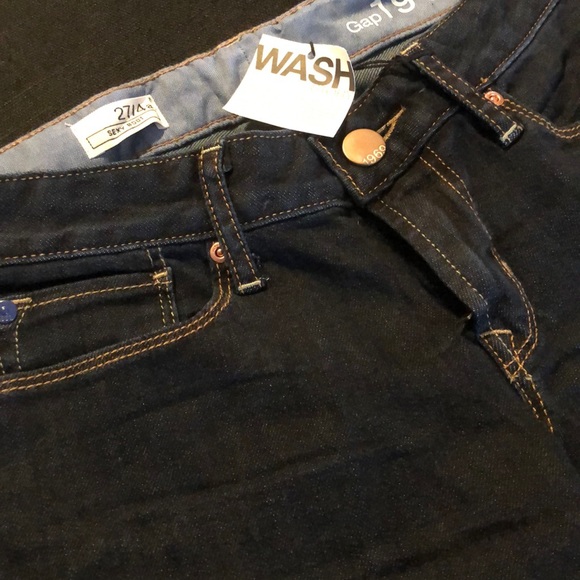🔥5/$25🔥 gap jeans size 27/4A NWT - Picture 2 of 4
